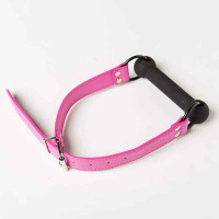 Кляп Silicone Luxury Fetish, Purple & Black