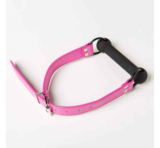 Кляп Silicone Luxury Fetish, Purple & Black
