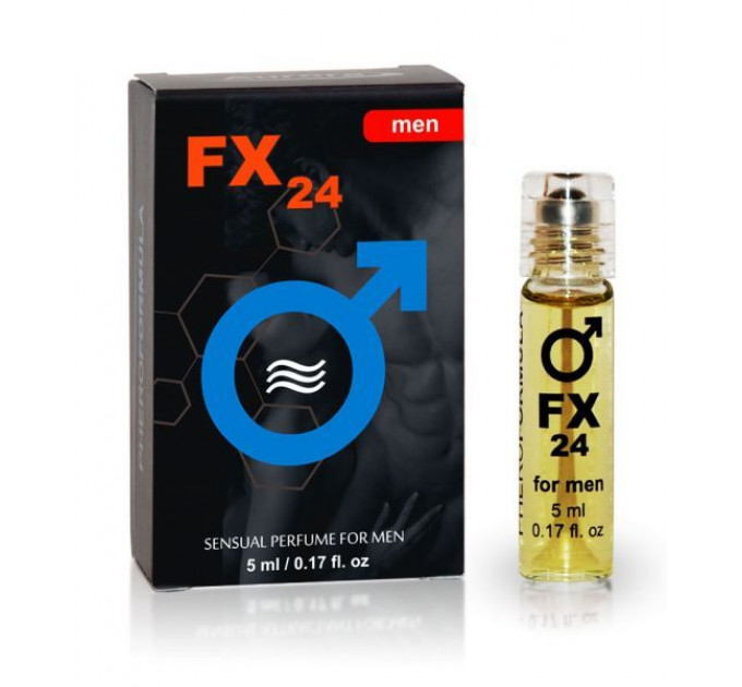 Духи з феромонами чоловічі FX24 AROMA, for men (roll-on), 5 мл