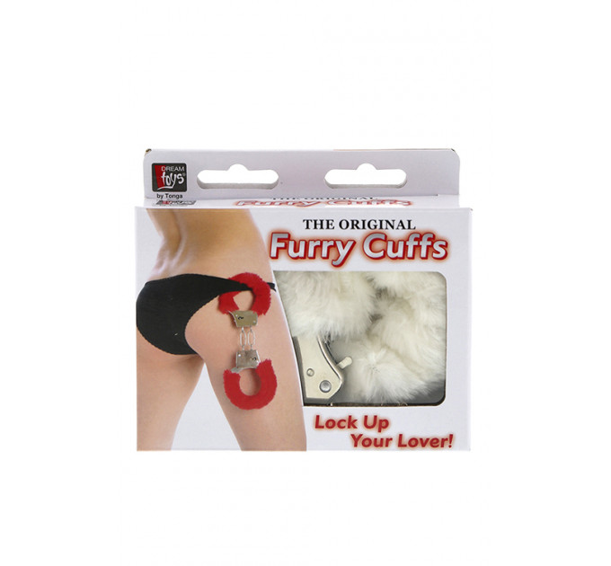 Наручники Metal Handcuff with Plush, белый