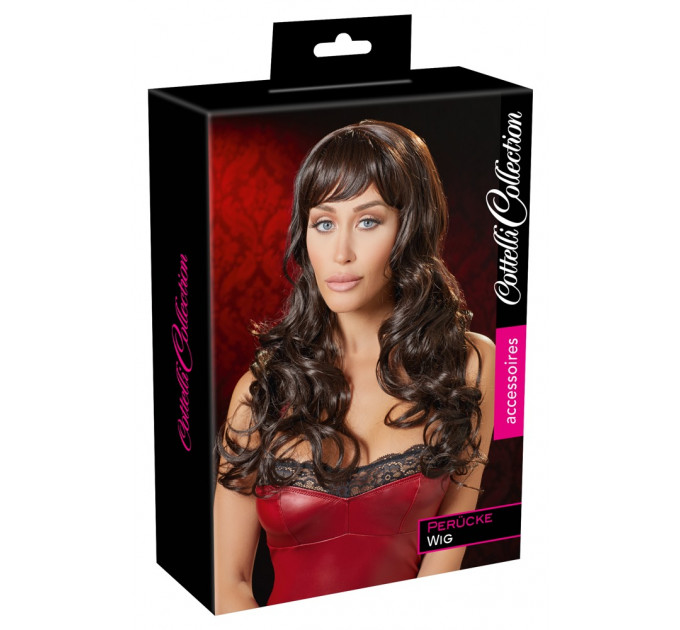 Парик Long Dark Brown Wig