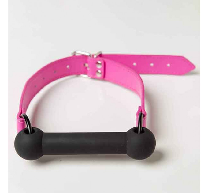 Кляп Silicone Luxury Fetish, Purple & Black