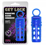 Насадка Chisa-Vibrating Sleeve Enhancer синя