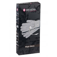 Рукавички для електростимуляції Mystim Magic Gloves сірі