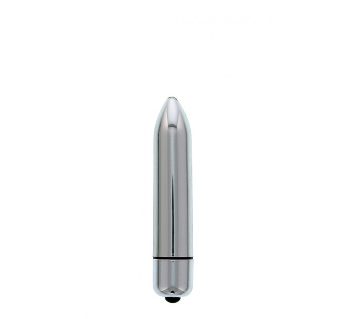 Мини вибромассажер DREAM TOYS 10-SPEED CLIMAX BULLET SILVER