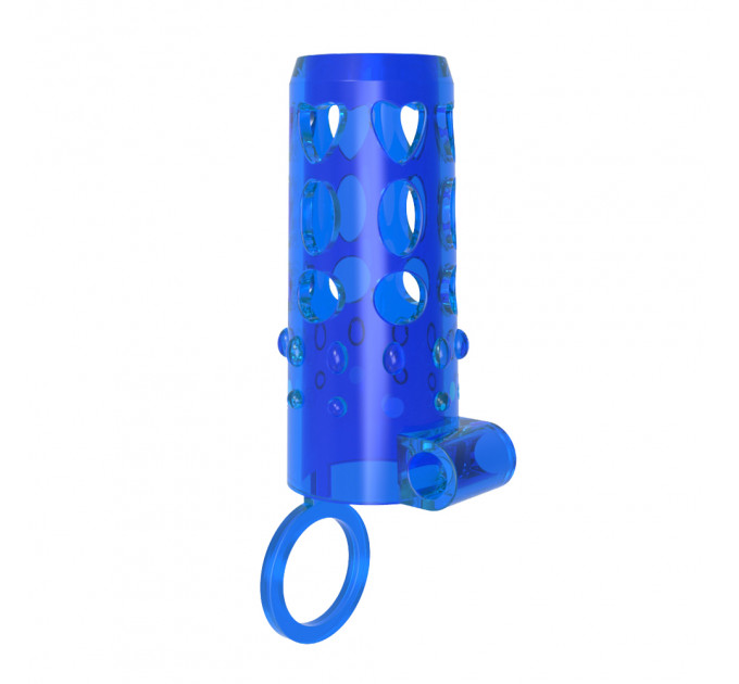 Насадка Chisa-Vibrating Sleeve Enhancer синя