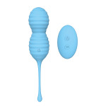 Вагинальные шарики с дистанционным пультом DREAM TOYS BEEHIVE BLUE