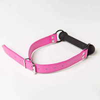 Кляп Silicone Luxury Fetish, Purple & Black