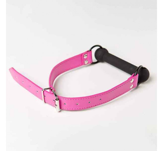 Кляп Silicone Luxury Fetish, Purple & Black