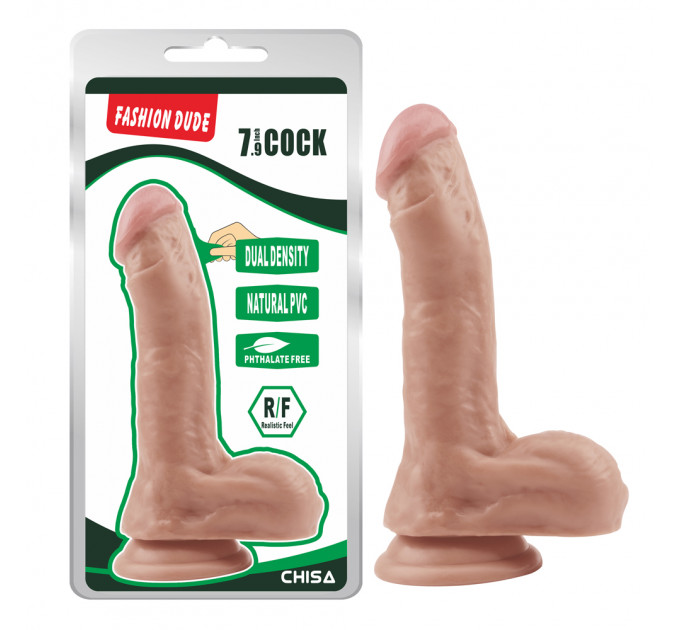 Фаллоимитатор Chisa Fashion Dude 7.9 Cock 20.5 см/4.5 см