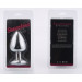 Анальна пробка Silver Heart Ligth Pink, m