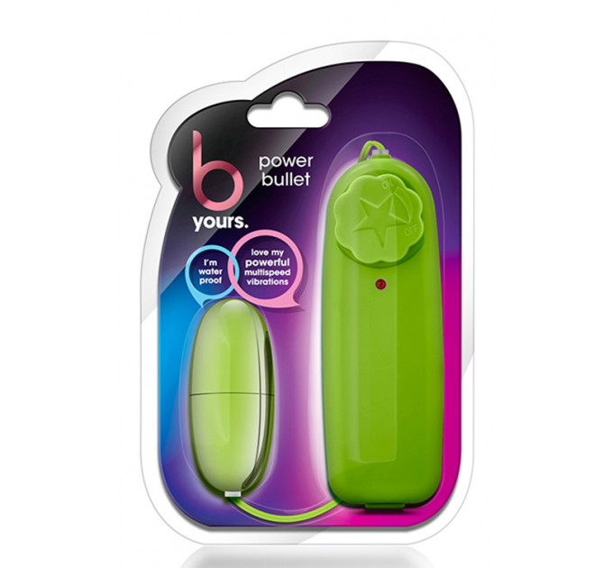 Виброяйцо B YOURS POWER BULLET LIME