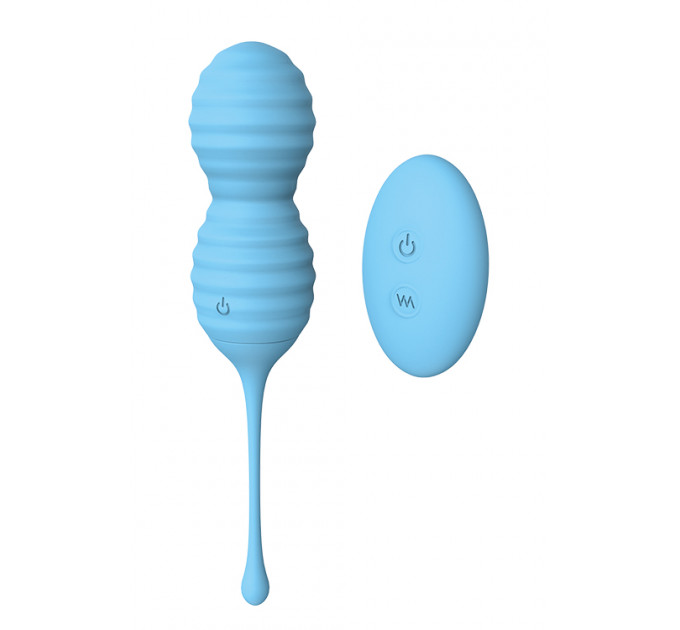 Вагинальные шарики с дистанционным пультом DREAM TOYS BEEHIVE BLUE