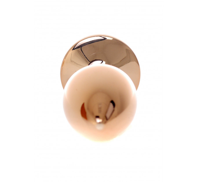 Анальна пробка з рожевою трояндочкою Plug-Jewellery Red Gold PLUG ROSE-Pink