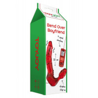 Безремневий страпон з вібрацією Bend Over Toy Joy