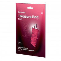 Чохол для зберігання секс-девайсів Satisfyer Treasure Bag, рожевий, L