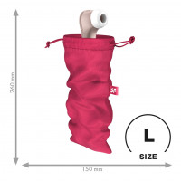 Чохол для зберігання секс-девайсів Satisfyer Treasure Bag, рожевий, L