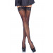 Чулки с кружевом Leg Avenue One Size Alix Sheer Thigh High Stockings, черные