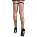 Чулки в крупную сетку Star Night Sexy Crazy Stockings черные