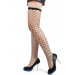 Чулки в крупную сетку Star Night Sexy Crazy Stockings черные