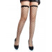 Чулки в крупную сетку Star Night Sexy Crazy Stockings черные