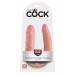 Двойной фаллоимитатор Pipedream King Cock M Double Trouble, Flesh