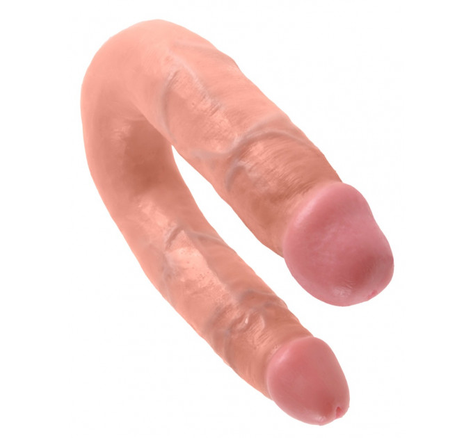 Двойной фаллоимитатор Pipedream King Cock M Double Trouble, Flesh