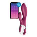 Подвійний смарт вібратор із функцією нагріву Satisfyer Heated Affair Connect App