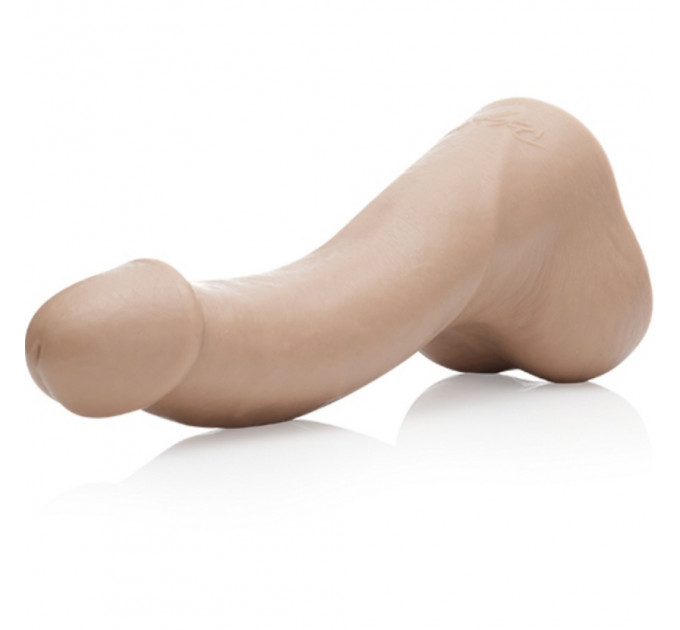 Фаллоимитатор с мошонкой реалистичный Fleshjack Guys-Ryan Driller Dildo, бежевый