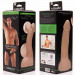 Фаллоимитатор с мошонкой реалистичный Fleshjack Guys-Ryan Driller Dildo, бежевый