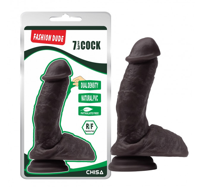 Фалоимитатор мулат Chisa Fashion Dude 7.3 Cock