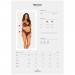 Комплект Obsessive Marrbel 2 предмета S/M