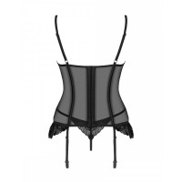 Корсет та стрінги Obsessive Serena Love M/L