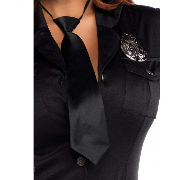 Костюм поліцейської Leg Avenue Dirty Cop S/M