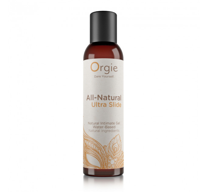 Лубрикант на водной основе ультраскользящий ALL-NATURAL Ultra slide, 150 мл Orgie