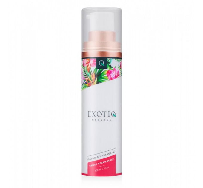 Массажное масло Exotiq Massage Oil Sweet Strawberry 100 мл