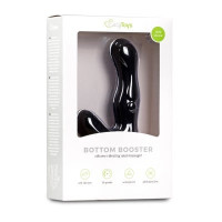 Масажер простати Easytoys, чорний, 10х3 см