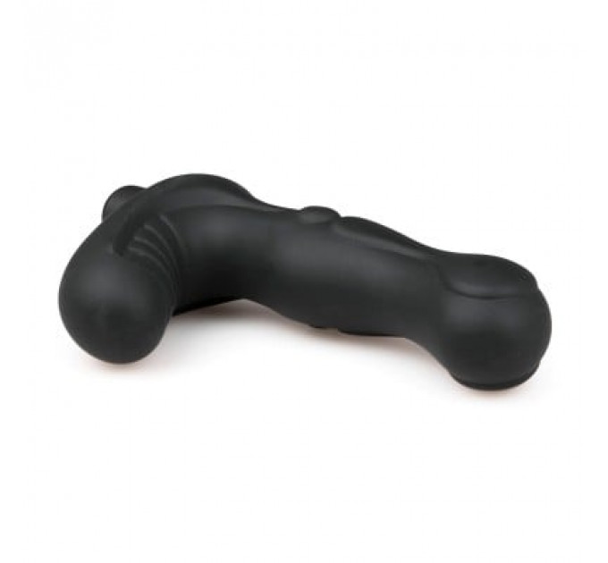 Масажер простати Easytoys, чорний, 10х3 см