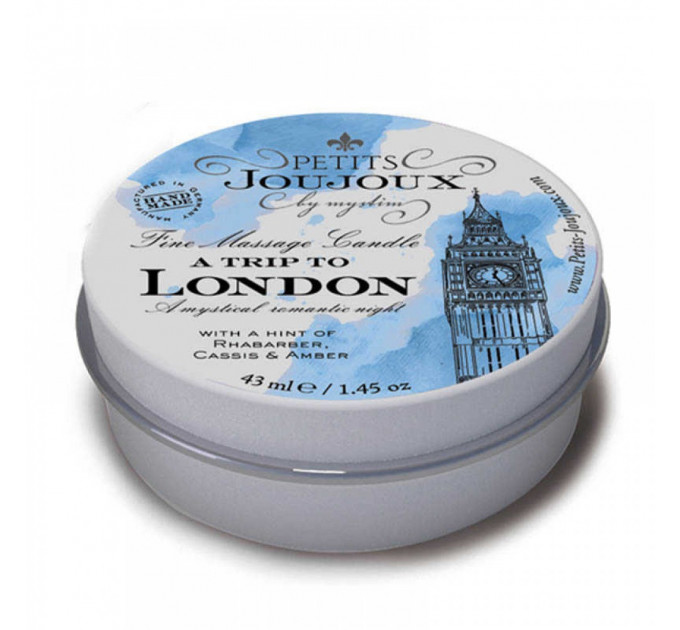Массажная свеча Petits Joujoux, аромат London, 43 мл