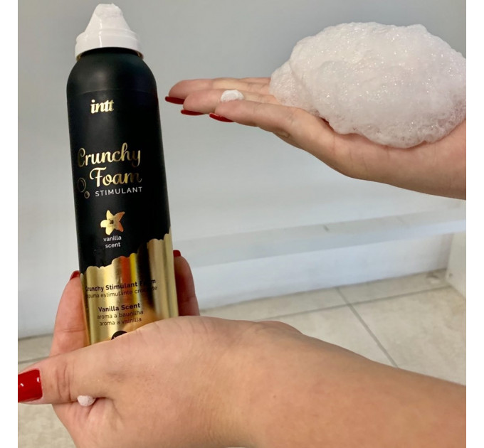Массажная Пена Intt Crunchy Foam Vanilla, 100 мл