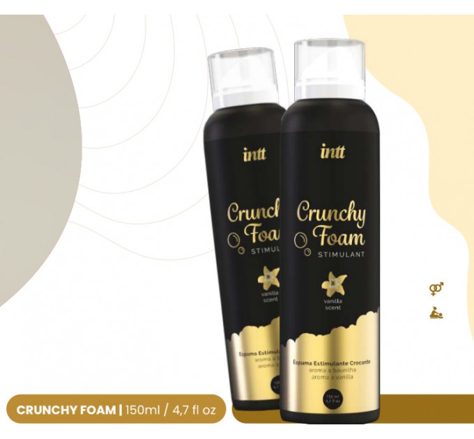 Массажная Пена Intt Crunchy Foam Vanilla, 100 мл
