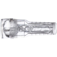 Мастурбатор вагіна у колбі, кібершкіра Fleshlight Ice Lady Crystal, прозорий