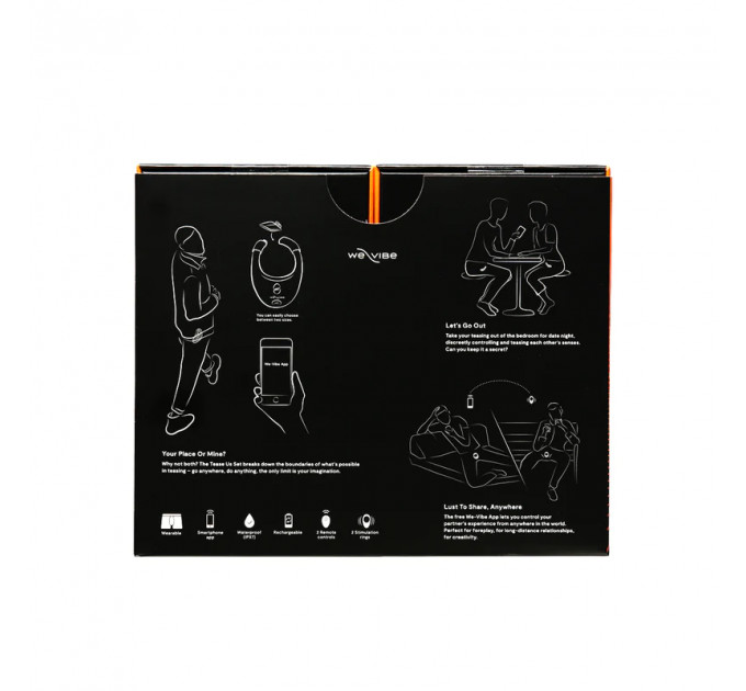 Набір We-Vibe Tease Us Bond + Bond Black