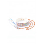 Ошейник с поводком NS Novelties COSMO BONDAGE COLLAR & LEASH RAINBOW