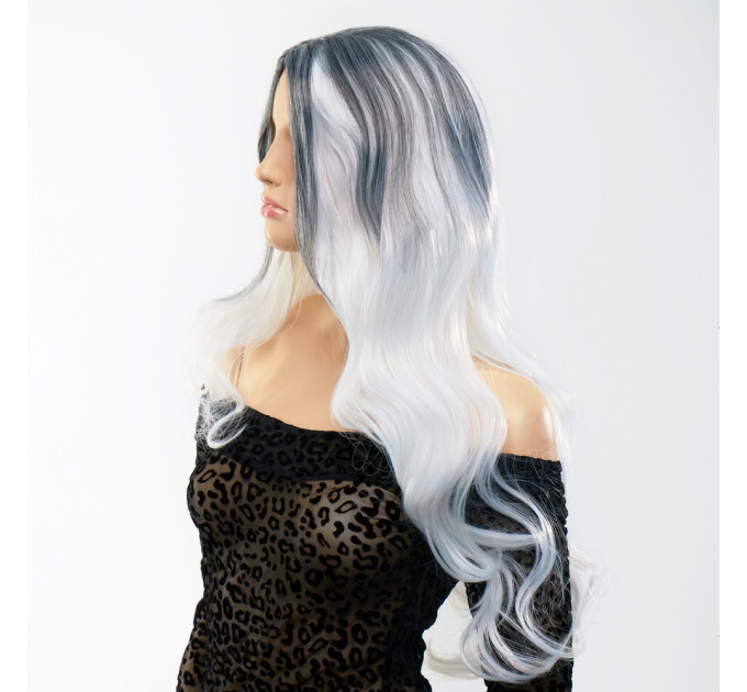 Парик длинный волнистый Fetish Hair балаяж блонд, 65 см