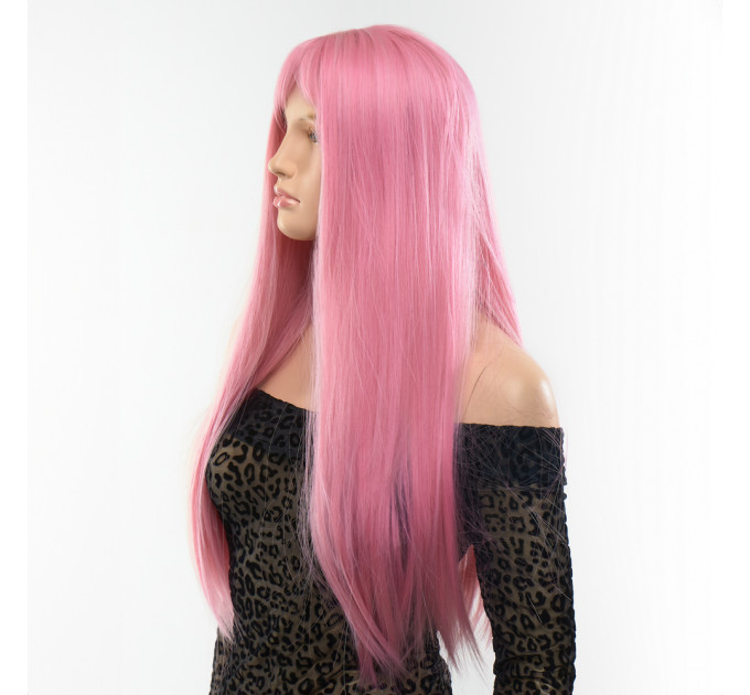 Парик прямой Fetish Hair розовый, 60 см