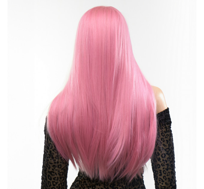 Парик прямой Fetish Hair розовый, 60 см