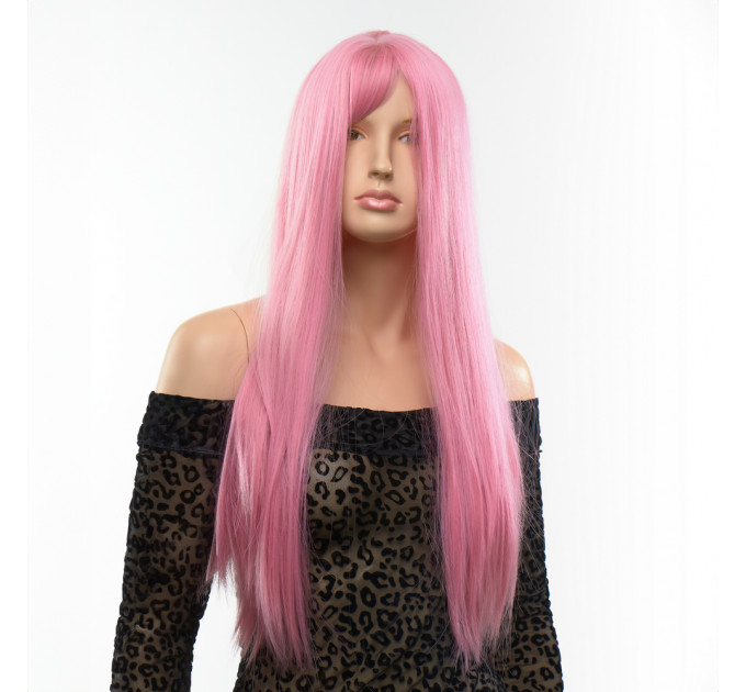 Парик прямой Fetish Hair розовый, 60 см