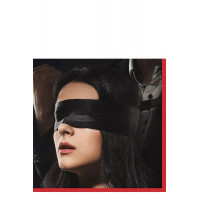 Пов'язка на очі NOIR SILKY BLINDFOLD Чорна