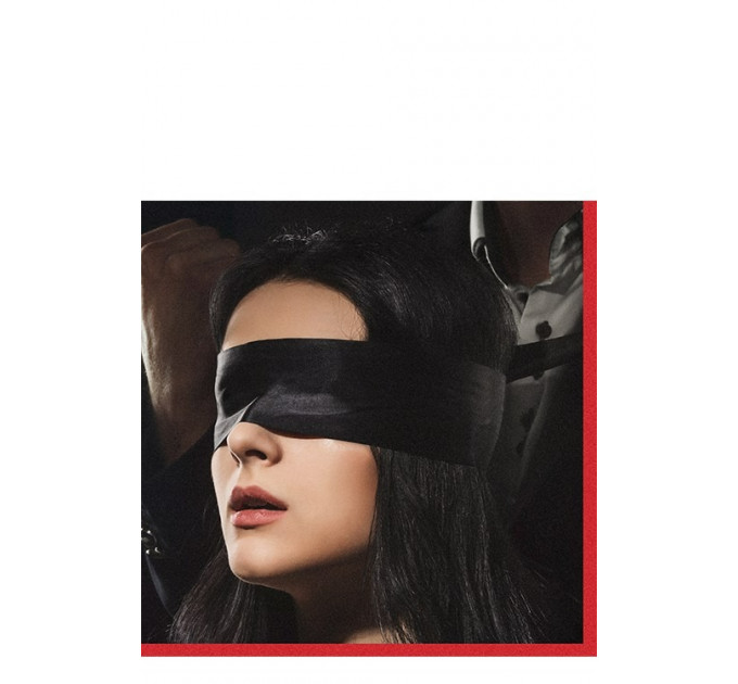 Повязка на глаза NOIR SILKY BLINDFOLD Черная